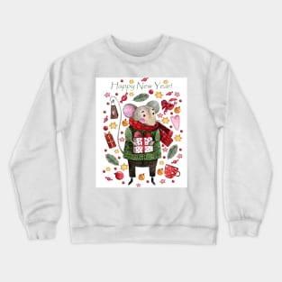 Happy New Year MOUSE Crewneck Sweatshirt